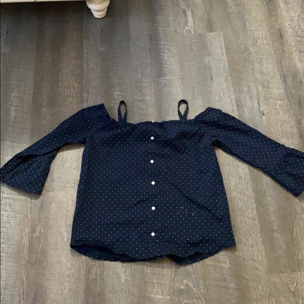 Abercrombie kids off sholder top
